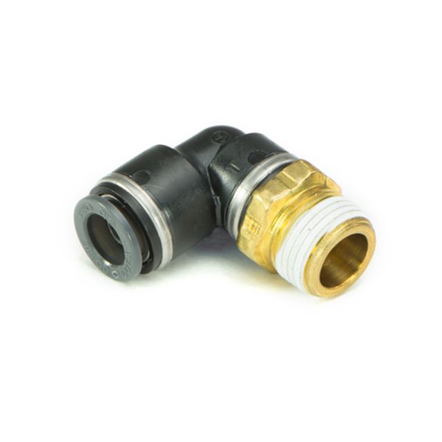 Air Lift 21867 - Elbow 3/8" MNPT to 3/8" PTC