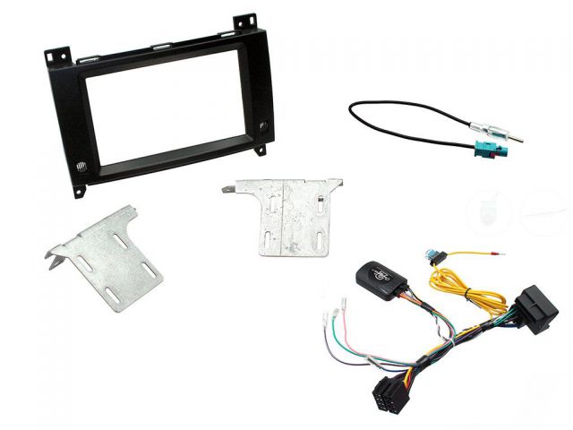 Connects2 CTKMB17 - Mercedes Vito W639 2015> Complete Double Din Stereo Fitting Kit