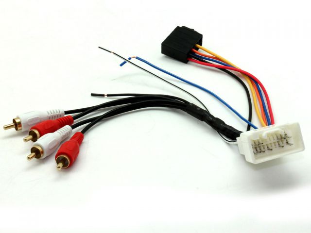 Connects2 CT51-TY02 - Toyota Models 1999>Amplified Harness Adaptor