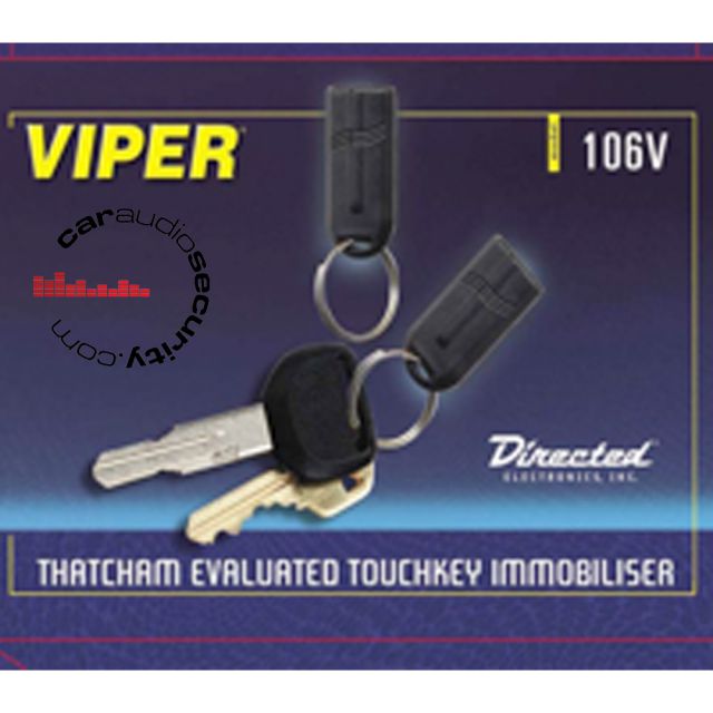 Viper 106V - Thatcham Cat 2 Touch Key Immobiliser Fitted