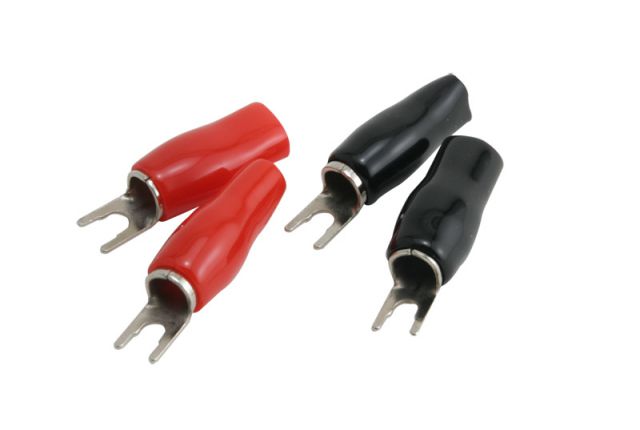 Rockford Fosgate RFTB4 - 4 AWG Seamed Crimp Style Barrier Spade Terminal