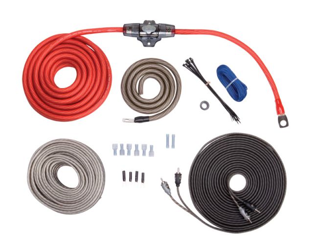 Rockford Fosgate RFK4X - 4 AWG Complete Installation Kit