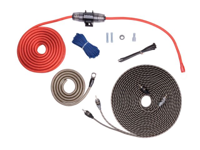 Rockford Fosgate RFK8I - 8 Gauge Power, Ground & RCA Amplifier Installation Kit