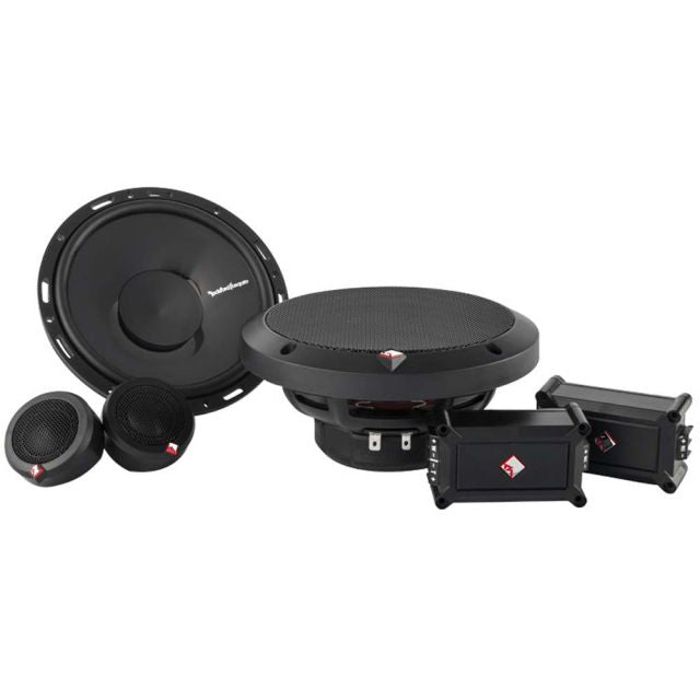 Rockford Fosgate P165-SE - 6.5" 2-Way Euro Fit Component Speakers 120 Watts
