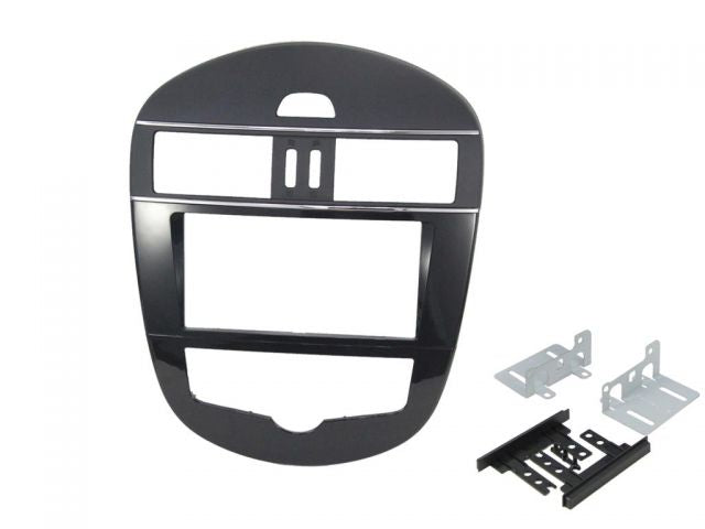 Connects2 CT23NS17 - Nissan Pulsar Tiida Double Din Fascia Panel Adaptor