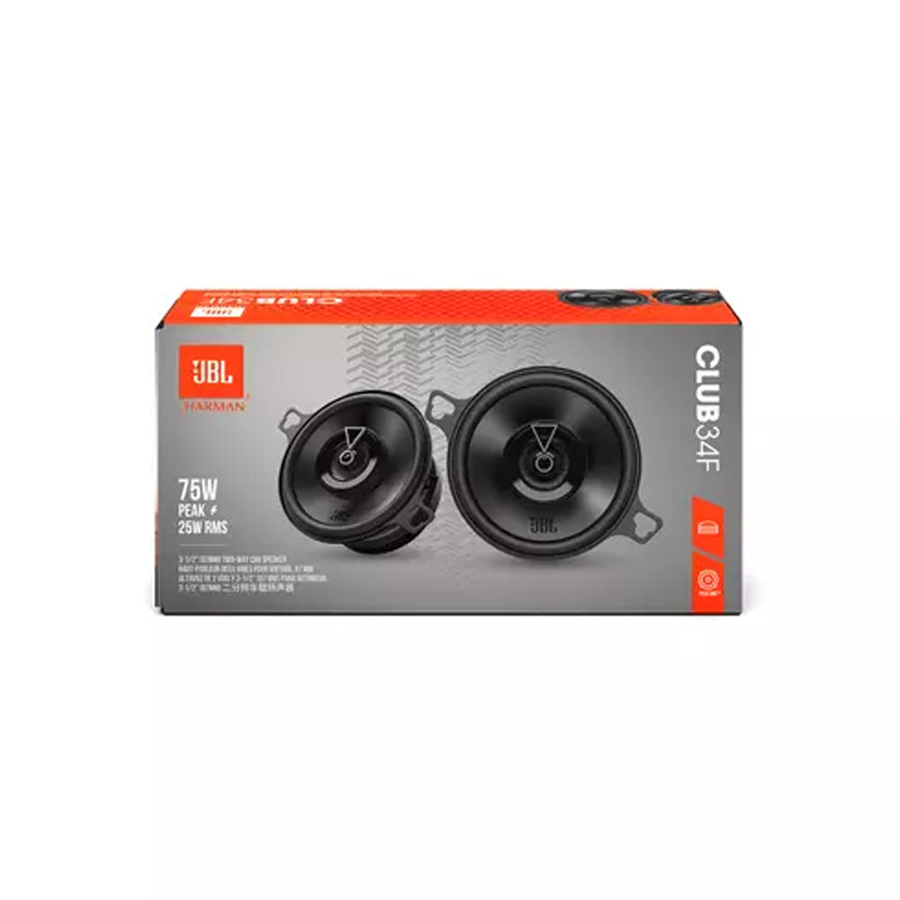 JBL Club 34F - 3.5 Inch 2 Way Coaxial Car Speaker 150W Total Power