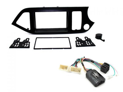 Connects2 CTKKI25 KIA Picanto 2011-2017 Complete Double Din Stereo Fitting Kit