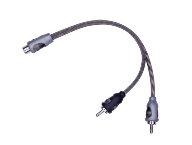Rockford Fosgate RFIY-1F - Twisted Pair Y-Adapter 1 Female To 2 Male