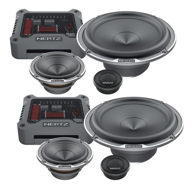 Hertz MILLE MPK 163.3 PRO - 3-Way Component Car Speakers