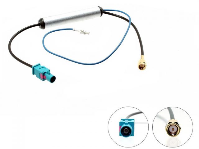 Connects2 CT27AA110 - Male Fakra - SMA Male Antenna Adapter