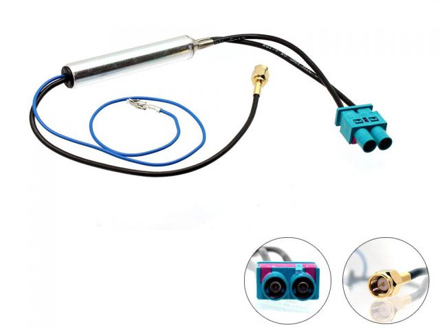Connects2 CT27AA112 - Double Male Fakra - SMA Male Antenna Adapter