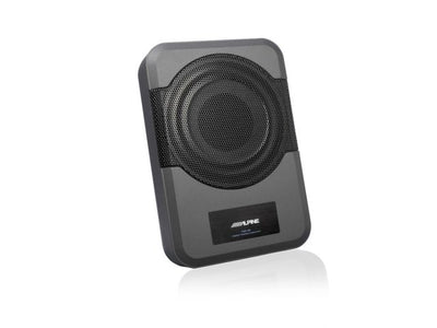 Alpine PWE-S8 - Active 8" Underseat Compact Subwoofer 120W