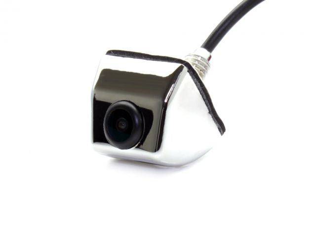 Connects2 CAM-23 - Universal Chrome Wedge Type Reverse Camera Gridlines