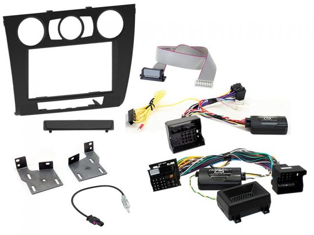 Connects2 CTKBM09 BMW 1 Series E81/82/87/88 Complete Double Din Fitting Kit