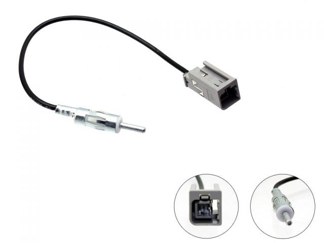Connects2 CT27AA21 - GT5 Male Grey - DIN Aerial Adapter