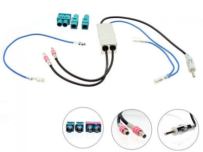 Connects2 CT27AA76 - Twin Fakra to DIN Antenna Adaptor Kit