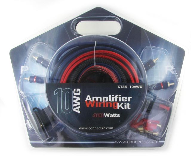Connects2 CT35-10AWG - Complete 10 AWG Amplifier Wiring Kit