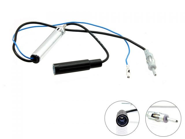 Connects2 CT27AA81 - Female DIN to Male DIN Aerial Antenna Adaptor