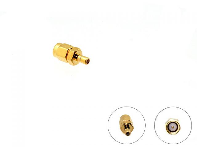 Connects2 CT27AA96 - Car Stereo DAB SMB to SMA Aerial Antenna Connector