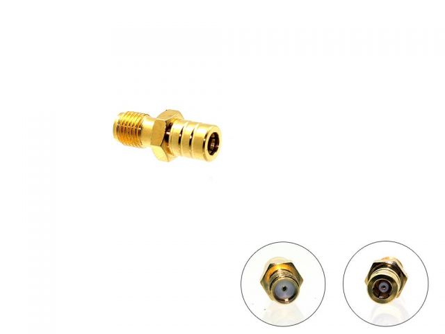 Connects2 CT27AA97 - DAB Aerial Antenna Connector SMA - SMB Adapter