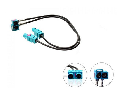 Connects2 CT27AA98 - Car Stereo Radio Twin Fakra Splitter Aerial Antenna