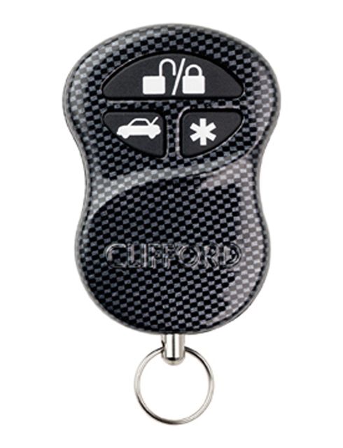 Clifford 904065 - G5 Car Alarm 3 Button Remote Fob Original Carbon Remote