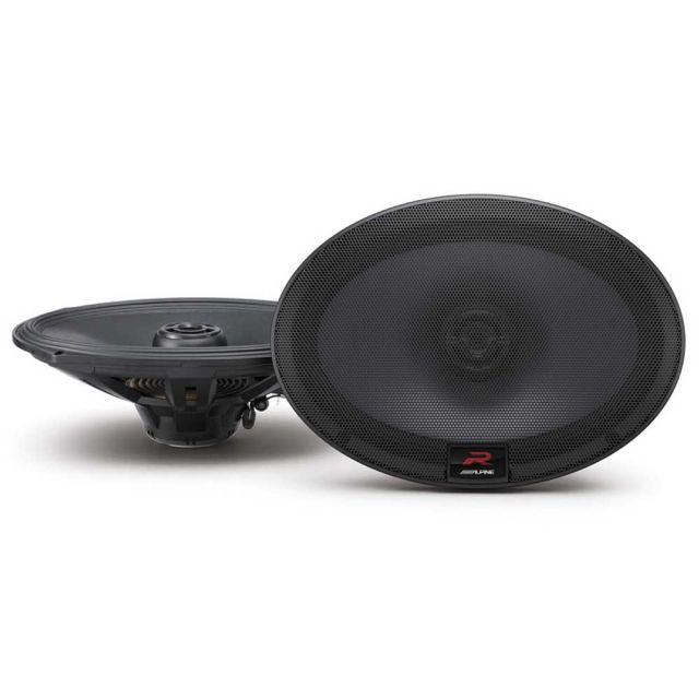 Alpine R-S69.2 - 6x9" (16cm x 24cm) 2-Way R-Series Coaxial Shelf Speakers