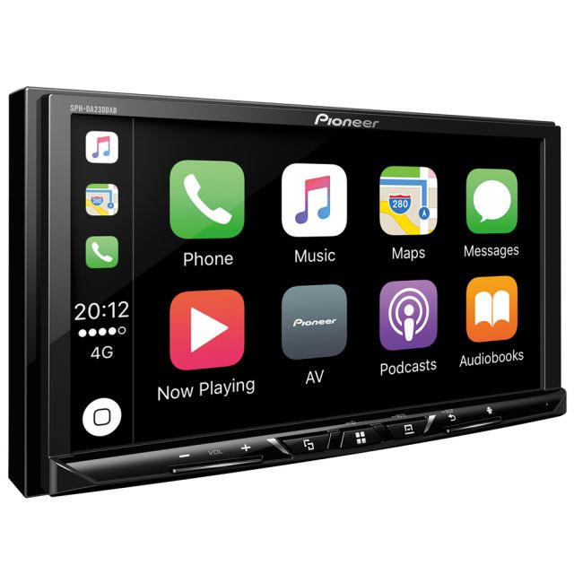 Pioneer SPH-DA230DAB 7" Touch Screen DAB Bluetooth CarPlay Android Auto