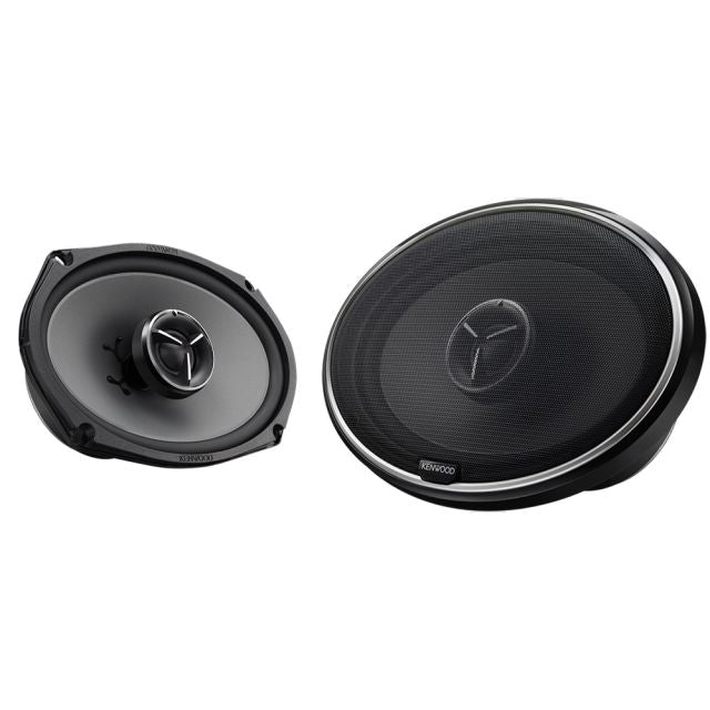 Kenwood KFC-X694 - 6" x 9" 2 Way Coaxial Shelf Speakers 300W