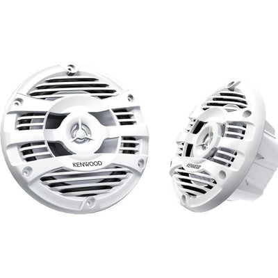 Kenwood KFC-1653MRW -  2 Way 16.5cm Flush Mount Marine Speakers
