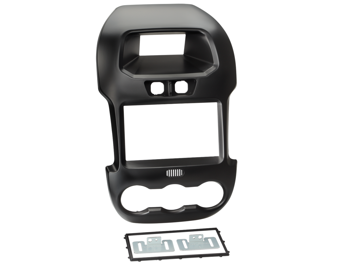 ACV 381114-31 - Ford Ranger 2012-2015 Double Din Black Fascia Adaptor