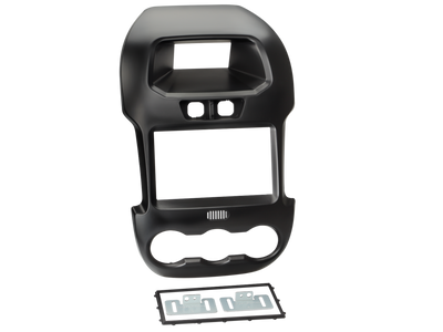 ACV 381114-31 - Ford Ranger 2012-2015 Double Din Black Fascia Adaptor
