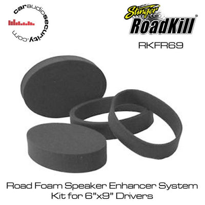 Stinger RKFR69 - Roadkill Fast Rings 6"x9" 6x9 Speaker Foam Pad Ring