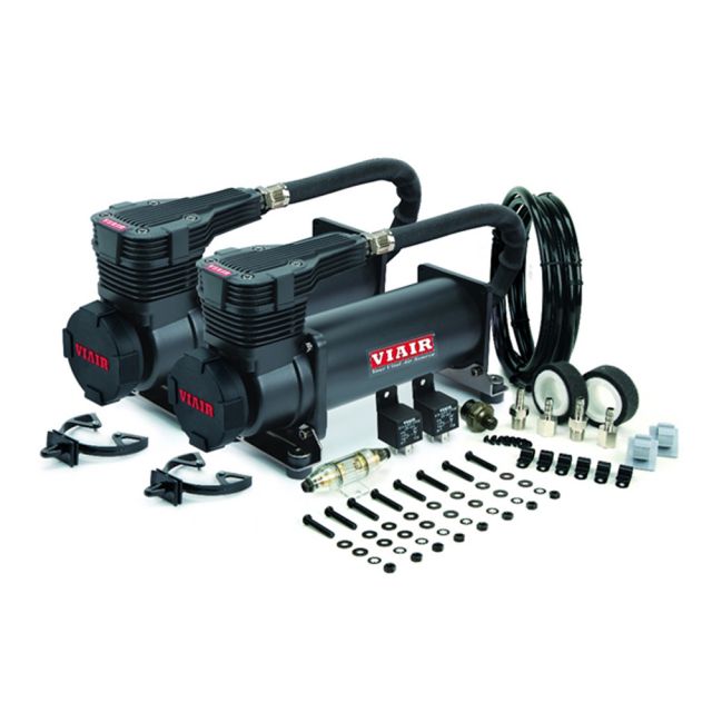 Viair 485c Gen2 Dual Black Air Compressors Twin Kit 200PSI