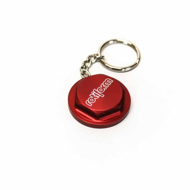 Rotiform Red HEX KeyRing