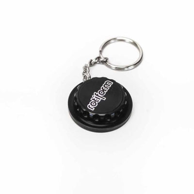 Rotiform Black Centre Lock KeyRing