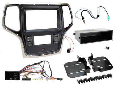 Connects2 CTKPJP02 Jeep Grand-Cherokee 2014-2021 Complete Double Din Stereo Fitting Kit