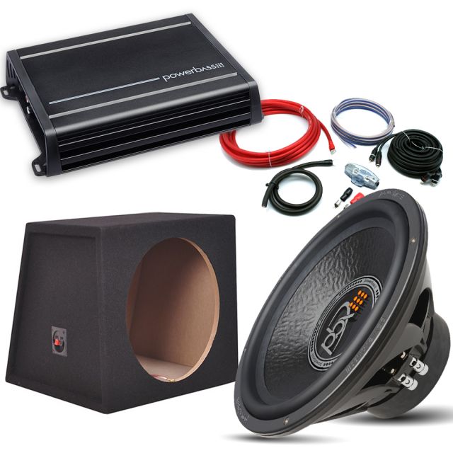 Powerbass XL 12" Bass Package Deal 500W