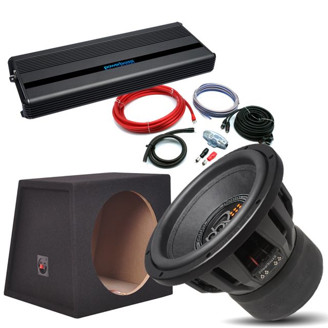 Powerbass 3XL D1 15" Bass Package Deal 3000W