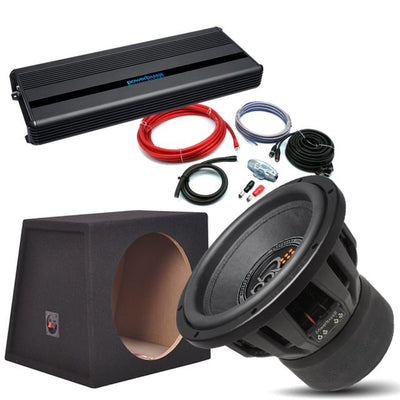 Powerbass 3XL D1 15" Bass Package Deal 3000W