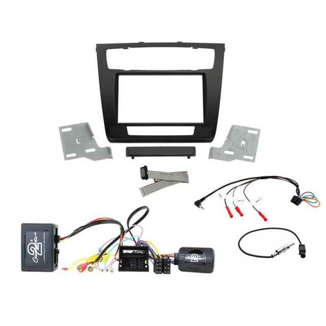 Connects2 CTKBM26 BMW 1 Series E81 E82 E87 E88 Complete Double Din Fitting Kit
