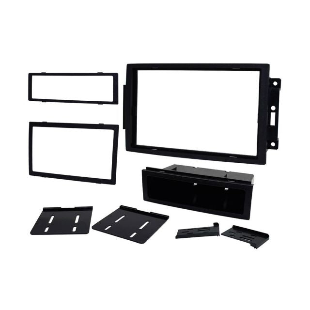 Connects2 CT24CH06 - Chrysler Dodge Jeep Single / Double Din Stereo Fascia Adaptor