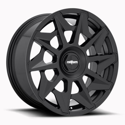 Rotiform CVT - Satin Black Alloy Wheels (Single Wheel)