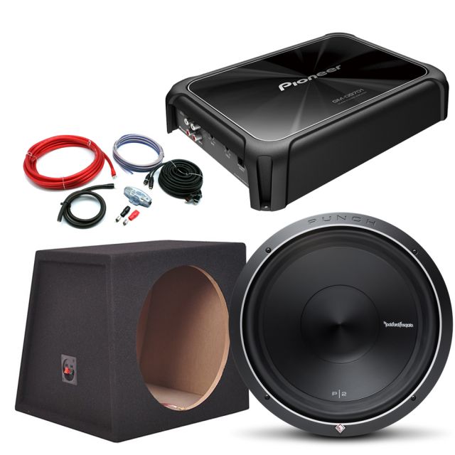 Rockford Fosgate P2 Champion 15 Inch Dual 2 Ohm Bass Package 800W