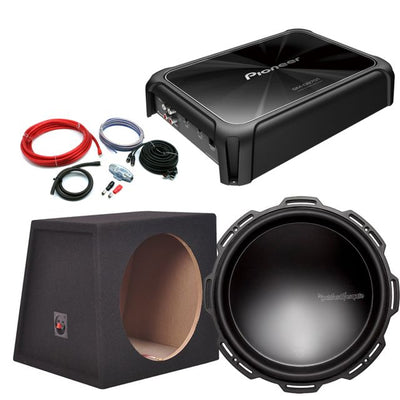 Rockford Fosgate T1 Champion 15" Dual 2 Ohm Bass Package 2000W