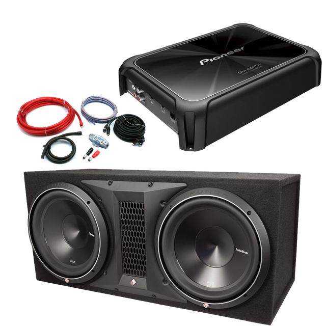 Rockford Fosgate Punch P3 12" Loaded Enclosure Bass Package Deal