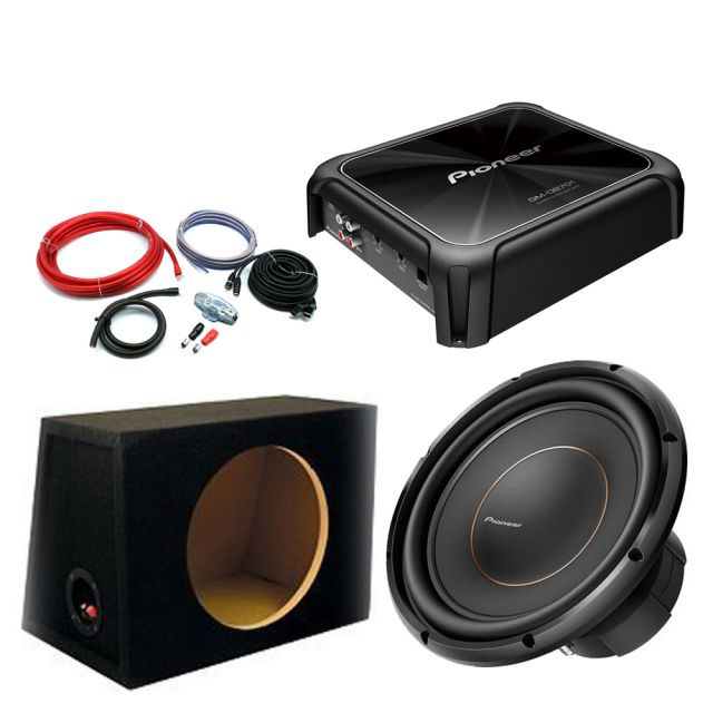 Pioneer D-Series 12" Bass Package Deal 2000W