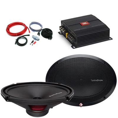 JBL Stage Amplifier & 2-Way Rockford 6x9