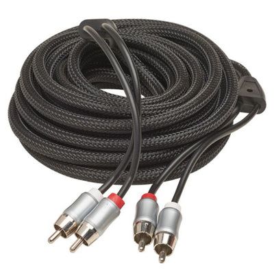Powerbass XRCA - Premium OFC Twisted Pair Double Shielded RCA Cable