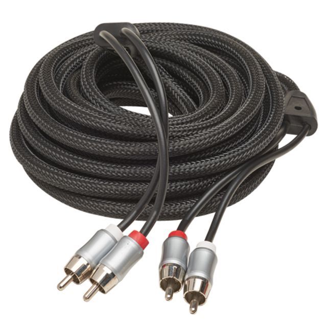 Powerbass XRCA - Premium OFC Twisted Pair Double Shielded RCA Cable